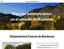Tablet Screenshot of lasbardenas.com